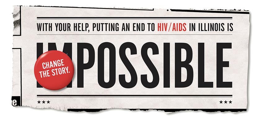 AIDS Foundation of Chicago Illinois Impossible ad