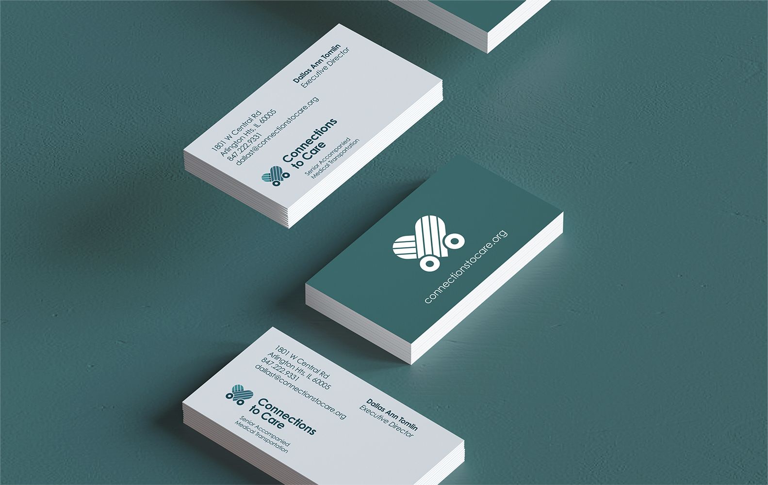 Connections to Care business cards