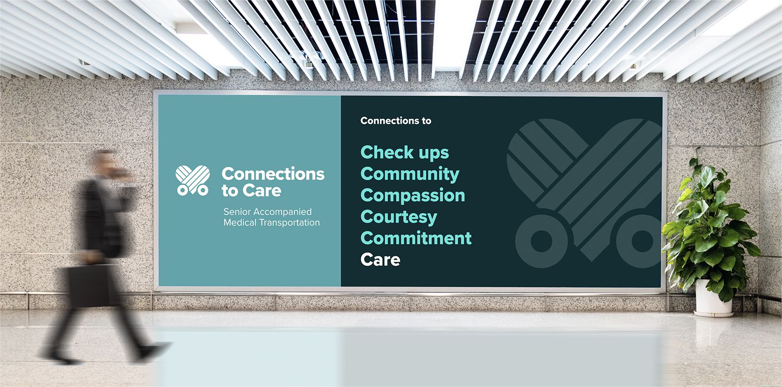 Connections to Care signage