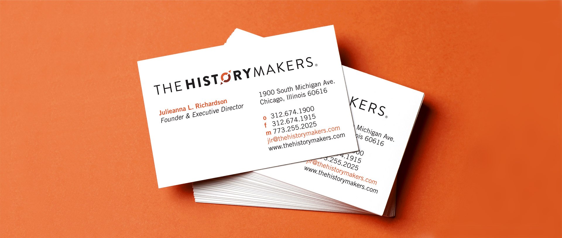 History Makers business cards