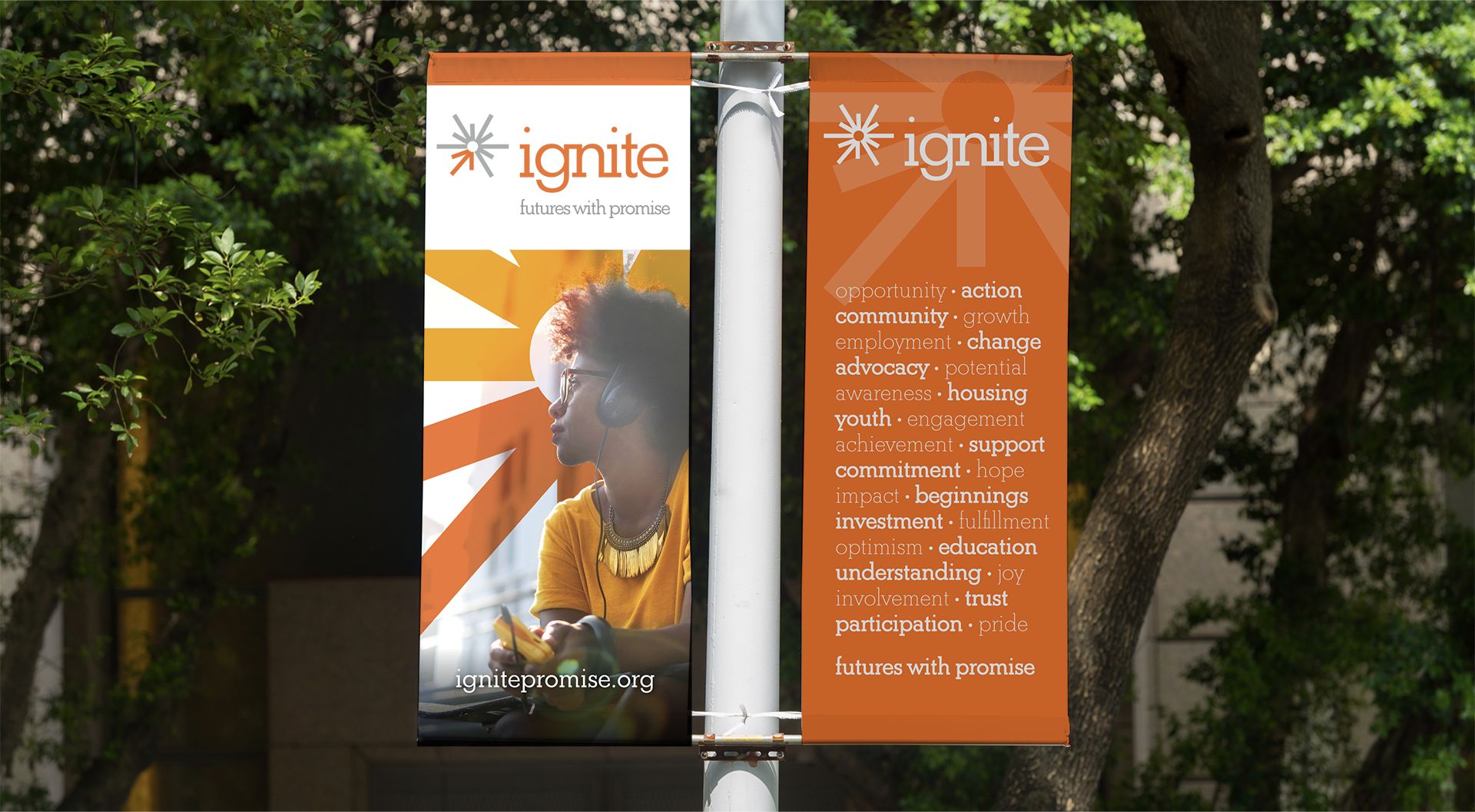 Ignite signage